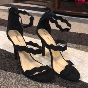 Black heels